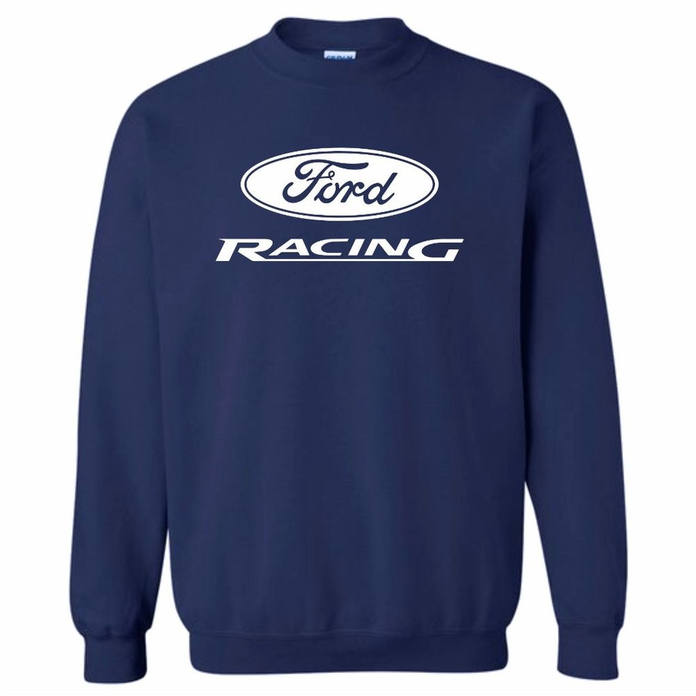 FORD RACING SWEATSHIRT * HIGH QUALITY MEN GRAPHIC BRAND NEW APPAREL 2022